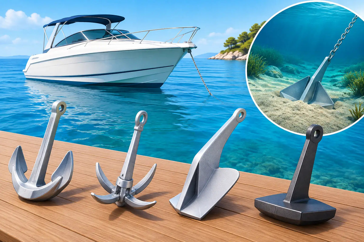 Choosing Anchor Size for Boat Holding Power