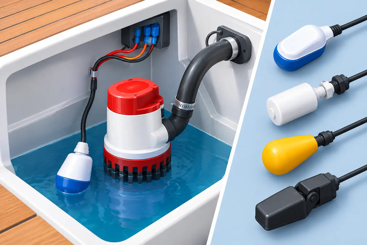 Bilge Pump Float Switch Selection and Wiring
