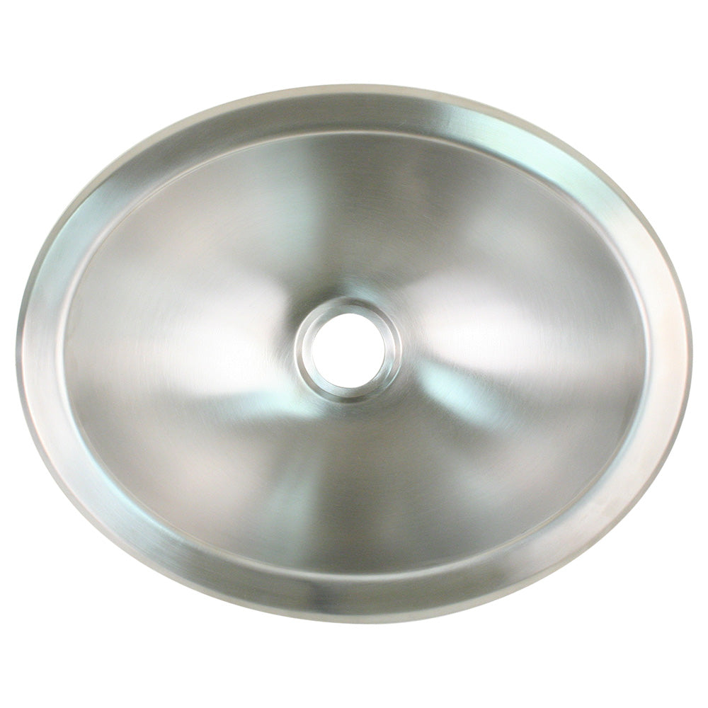 Scandvik Brushed SS Oval Sink  1325 x 105 10281