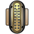 Metro Marine HighOutput Vertical Surface Mount Light wIntelligent Monochromatic LEDs  Aqua 90 Beam FSME1VA390