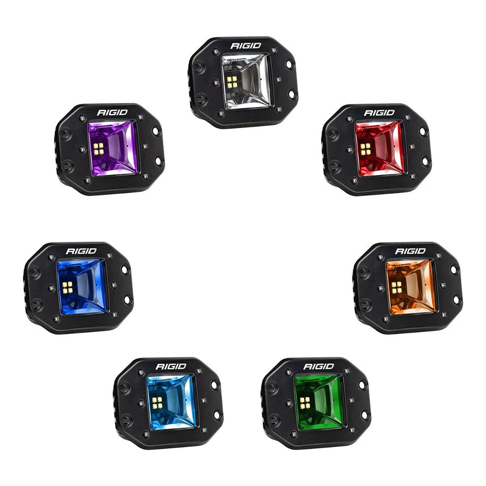 RIGID Industries Radiance Scene  RGBW  Flush Mount  Pair 682153