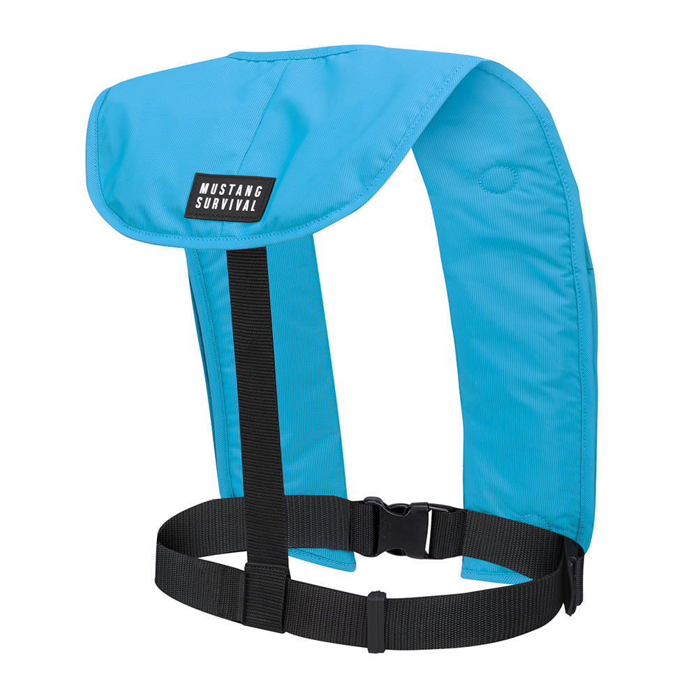 Mustang MIT 70 Manual Inflatable PFD  Azure Blue MD40412680202