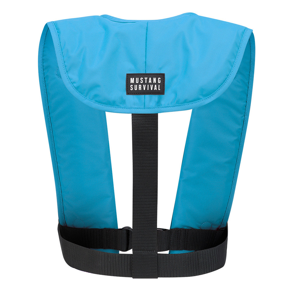 Mustang MIT 70 Manual Inflatable PFD  Azure Blue MD40412680202