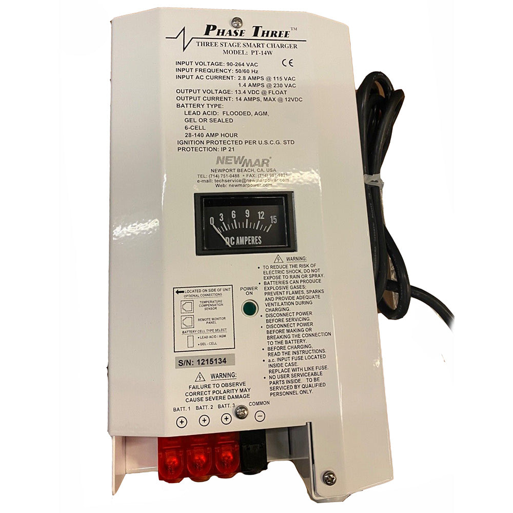 Newmar PT14W Battery Charger PT14W