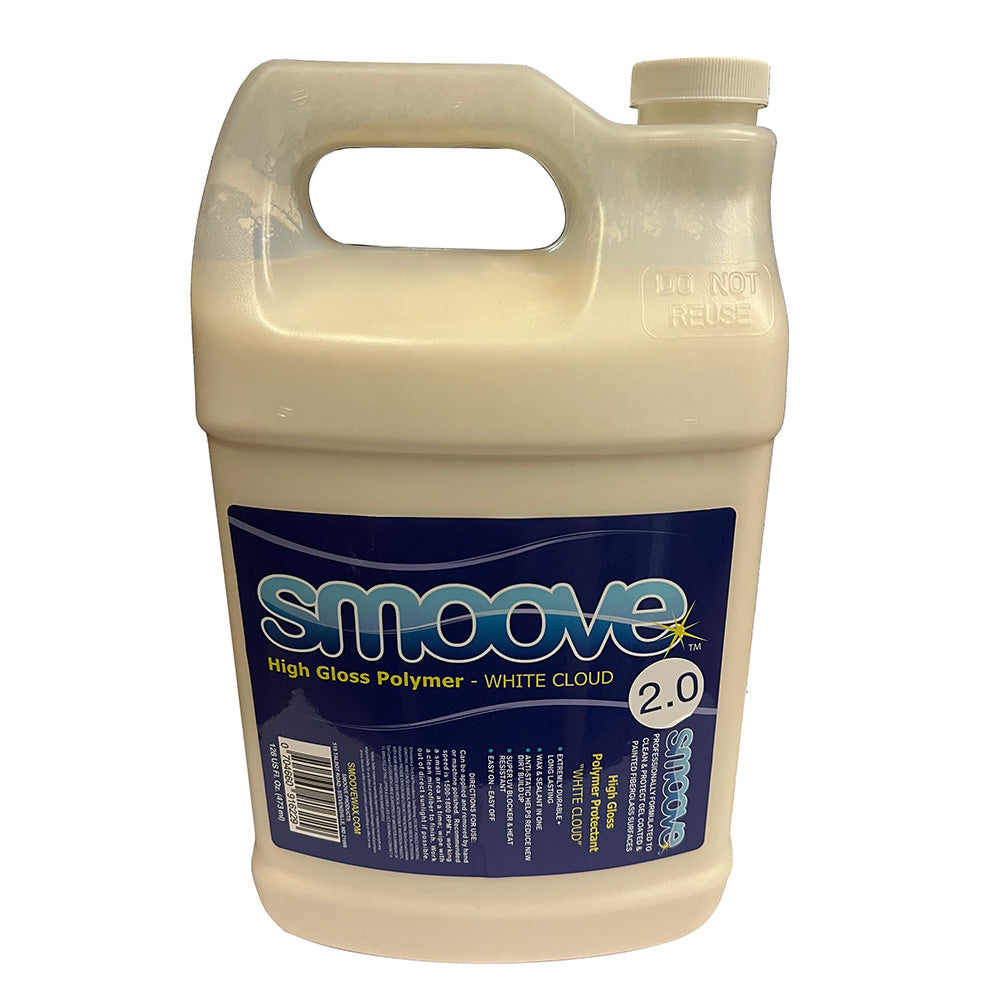 Smoove White Cloud High Gloss Polymer 20  Gallon SMO012
