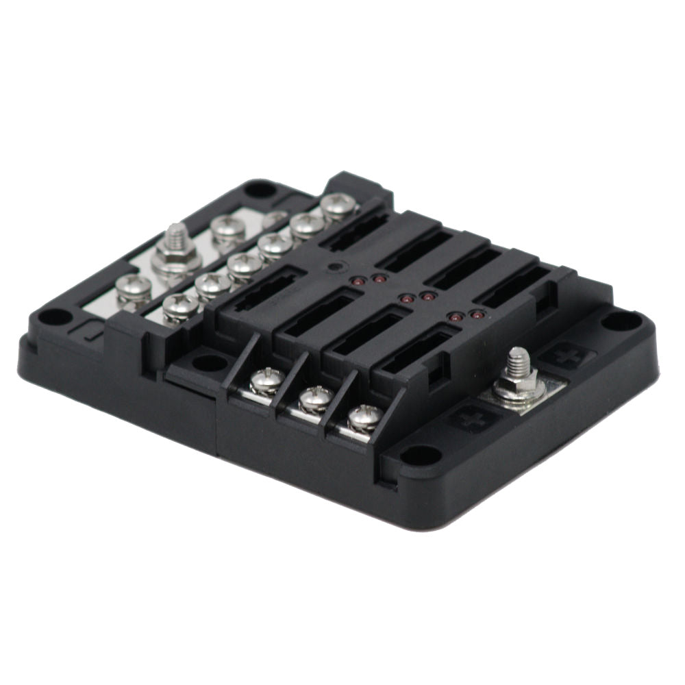 Egis RT Fuse Block 6 Position wGround  LED Indication 8025