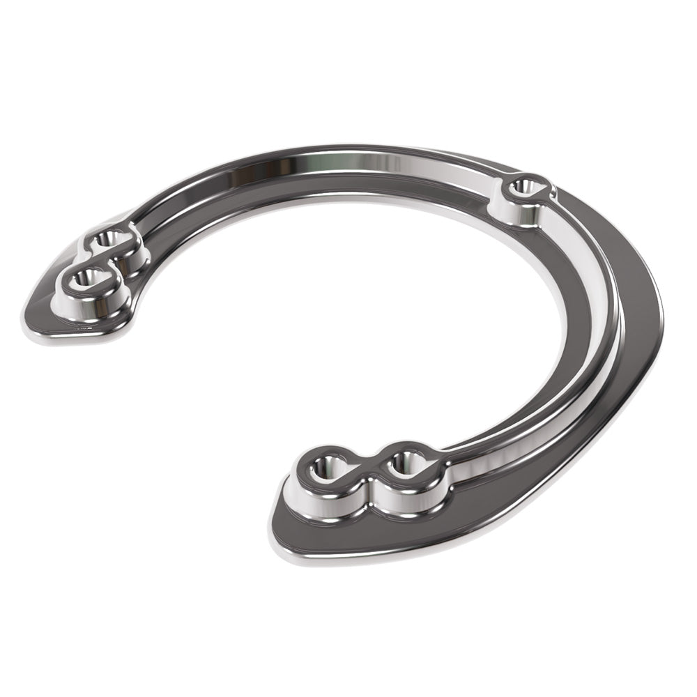 Mate Series Stainless Steel Rod  Cup Holder Threaded Backing Plate CBPT