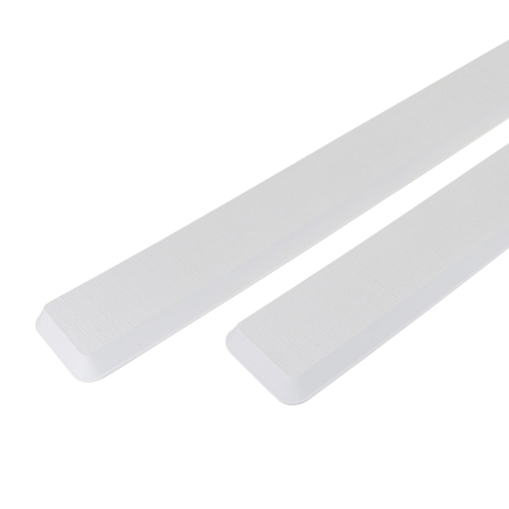 SeaDek Cockpit Coaming Bolster Set 2  4 x 39  20mm Thick  White wBrushed Texture 5358281235