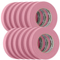 FrogTape CP 325 MediumHigh Adhesion Masking Tape  24MM x 55M x 12Pack  Pink  Rated f325F 105333