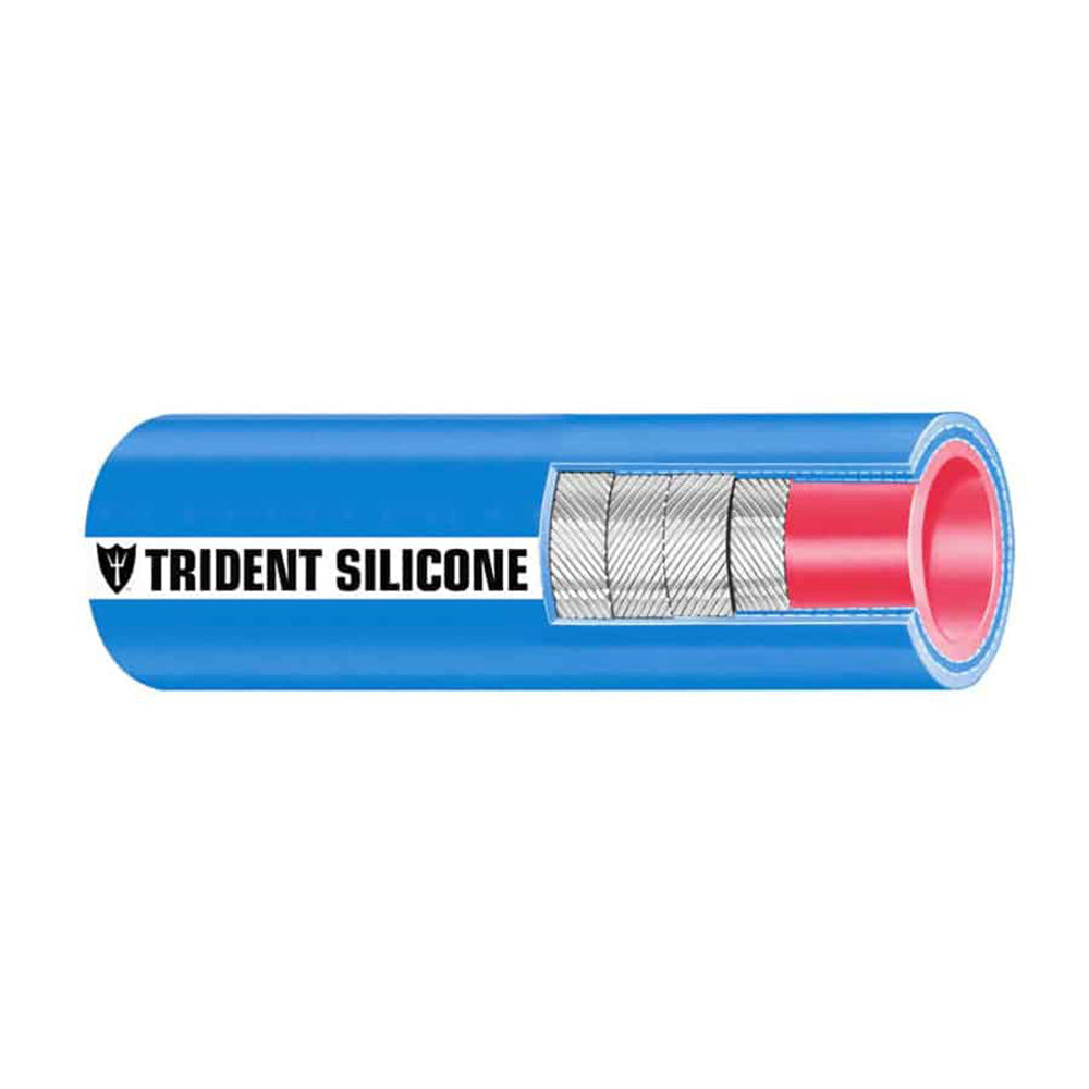 Trident Marine 2 x 36 Blue Silicone Wet Exhaust Hose 202V200036