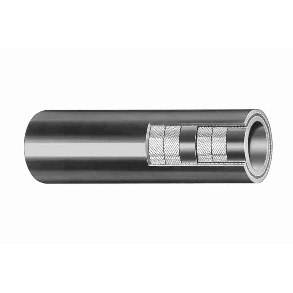 Trident Marine 34 x 50 Box Black HD Water Hose 200 PSI 1320346