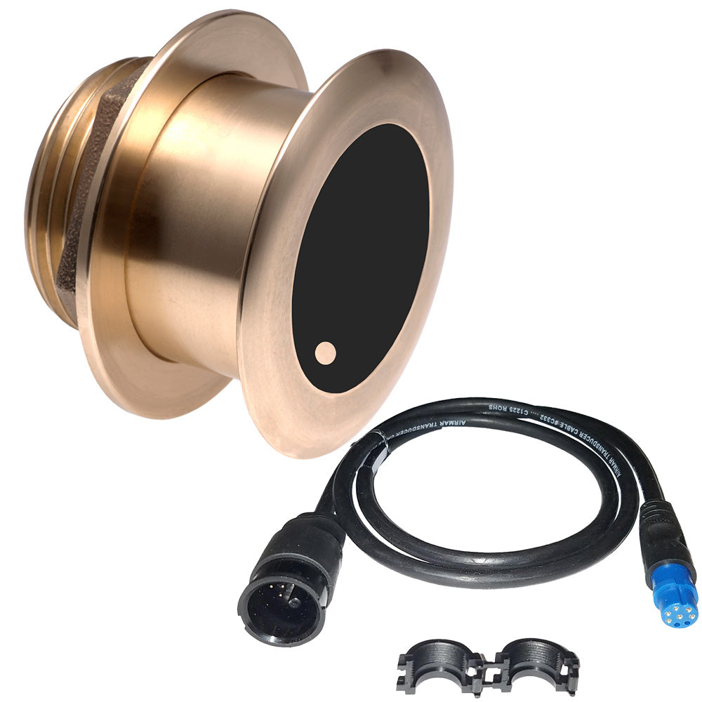 Airmar B175HW Bronze 12 Degree ThruHull 1kW fGarmin w8Pin Connector B175C12HW8G