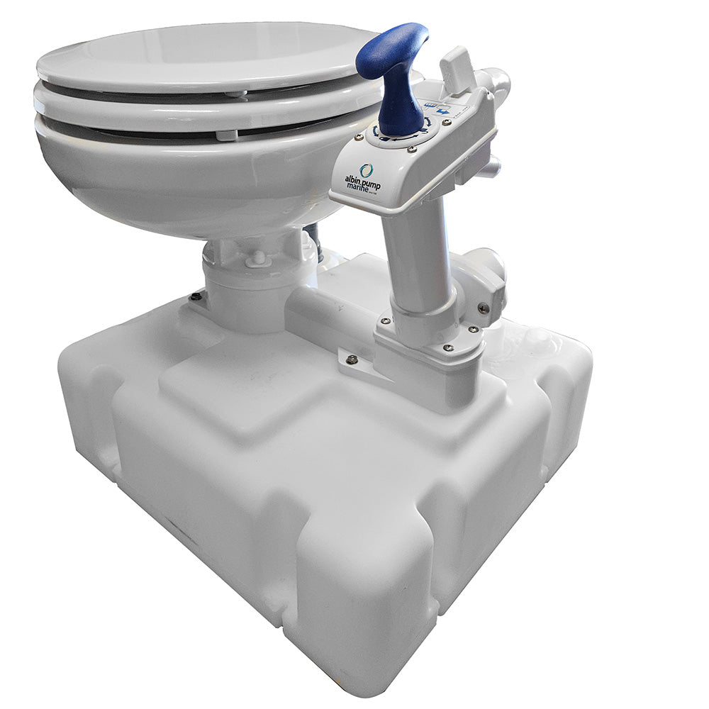 Albin Group Voyager Manual Toilet System wTank 0706015
