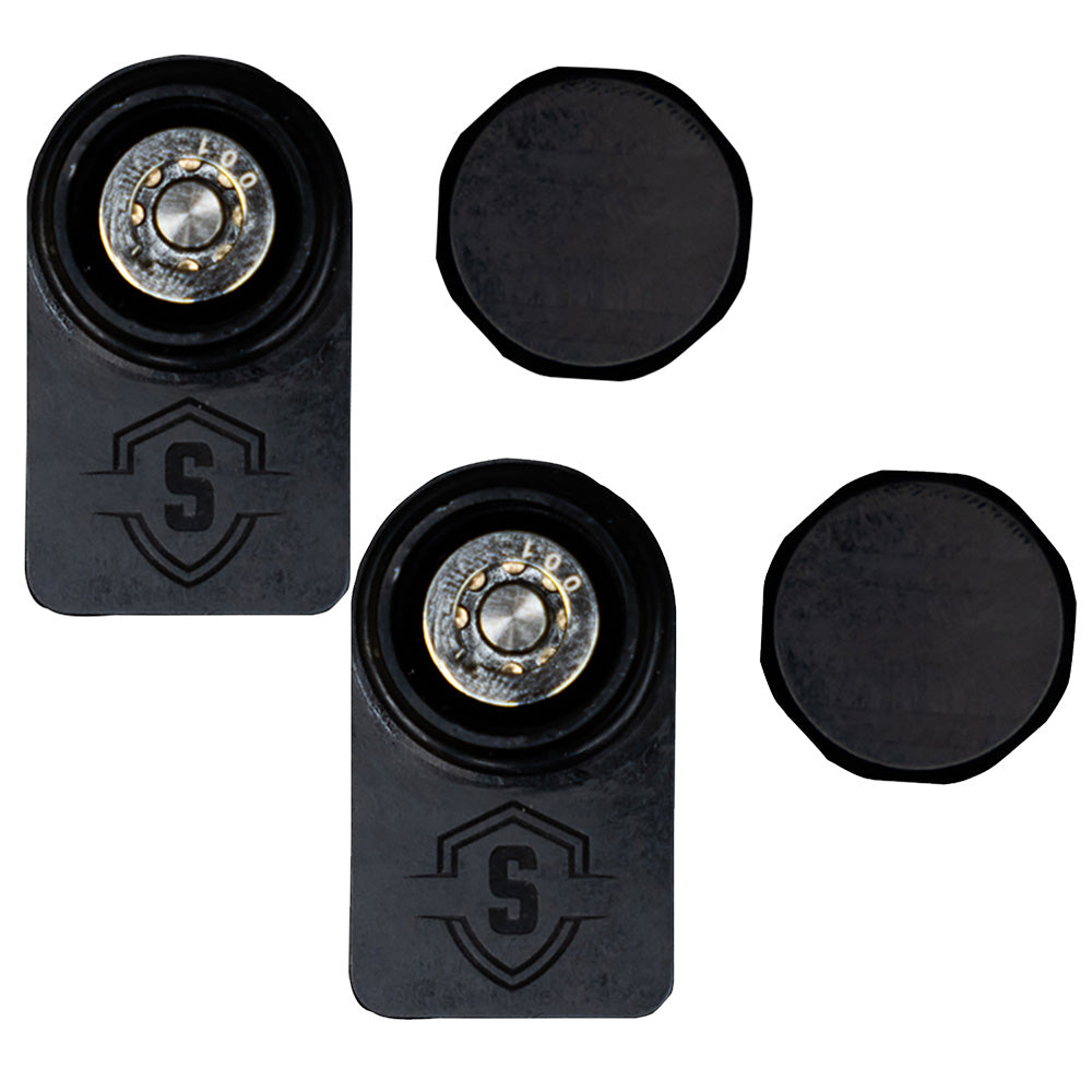 Secure Outdoors Elite Lock  Dual  Universal  Black SOELDUNBK