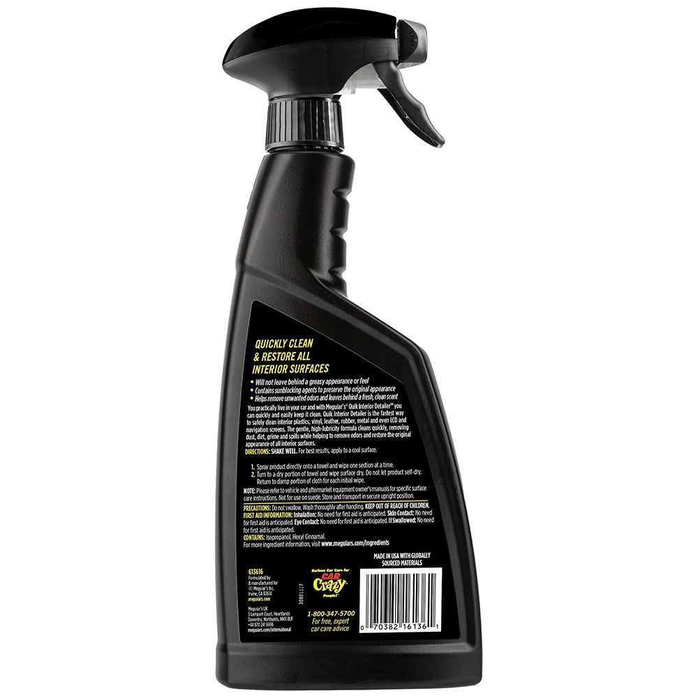 Meguiars Quik Interior Detailer  16oz G13616