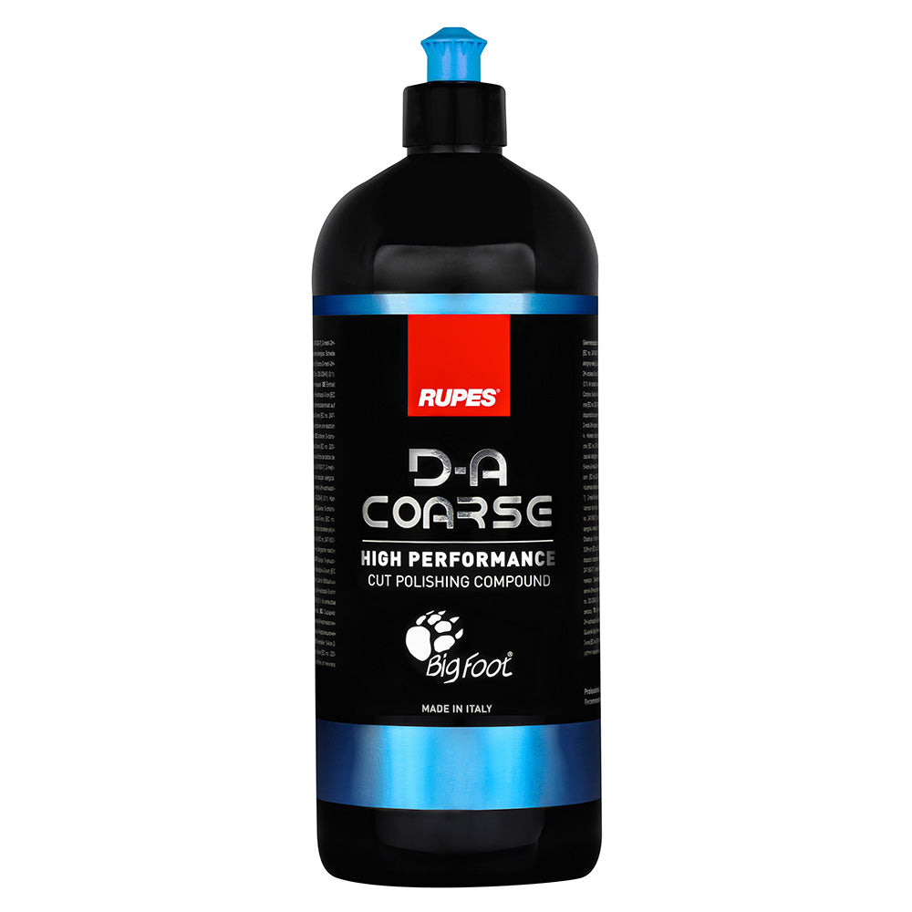 RUPES DA Coarse High Performance Cut Polishing Compound 1000ml338oz 9DACOARSE