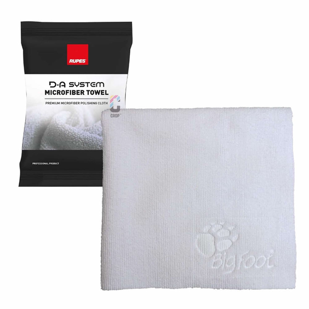 RUPES DA System Microfiber Towel 16x16  White 9BF9070