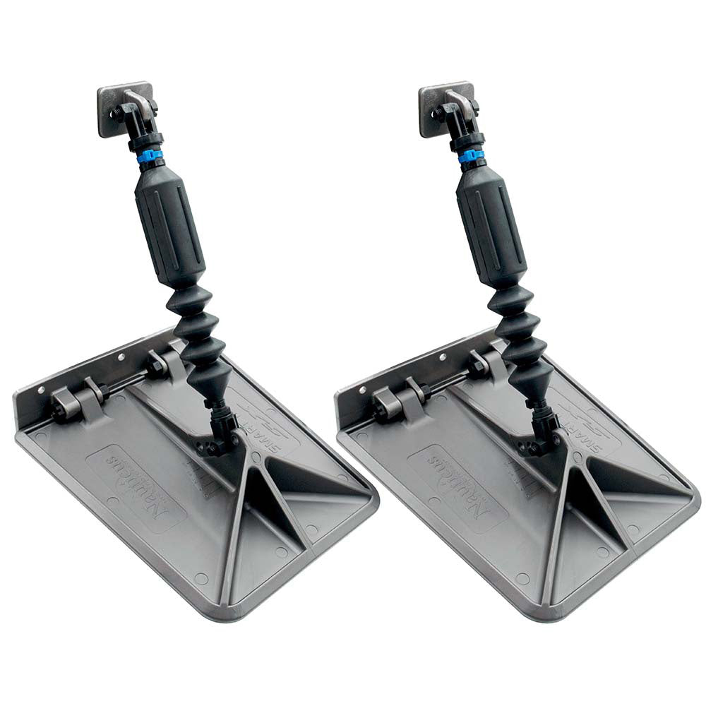 Smart Tabs SX Trim Tabs by Lectrotab 95 x 10 f1618 Boats w60lb Actuators  60150HP  Gunmetal Grey SXG951060