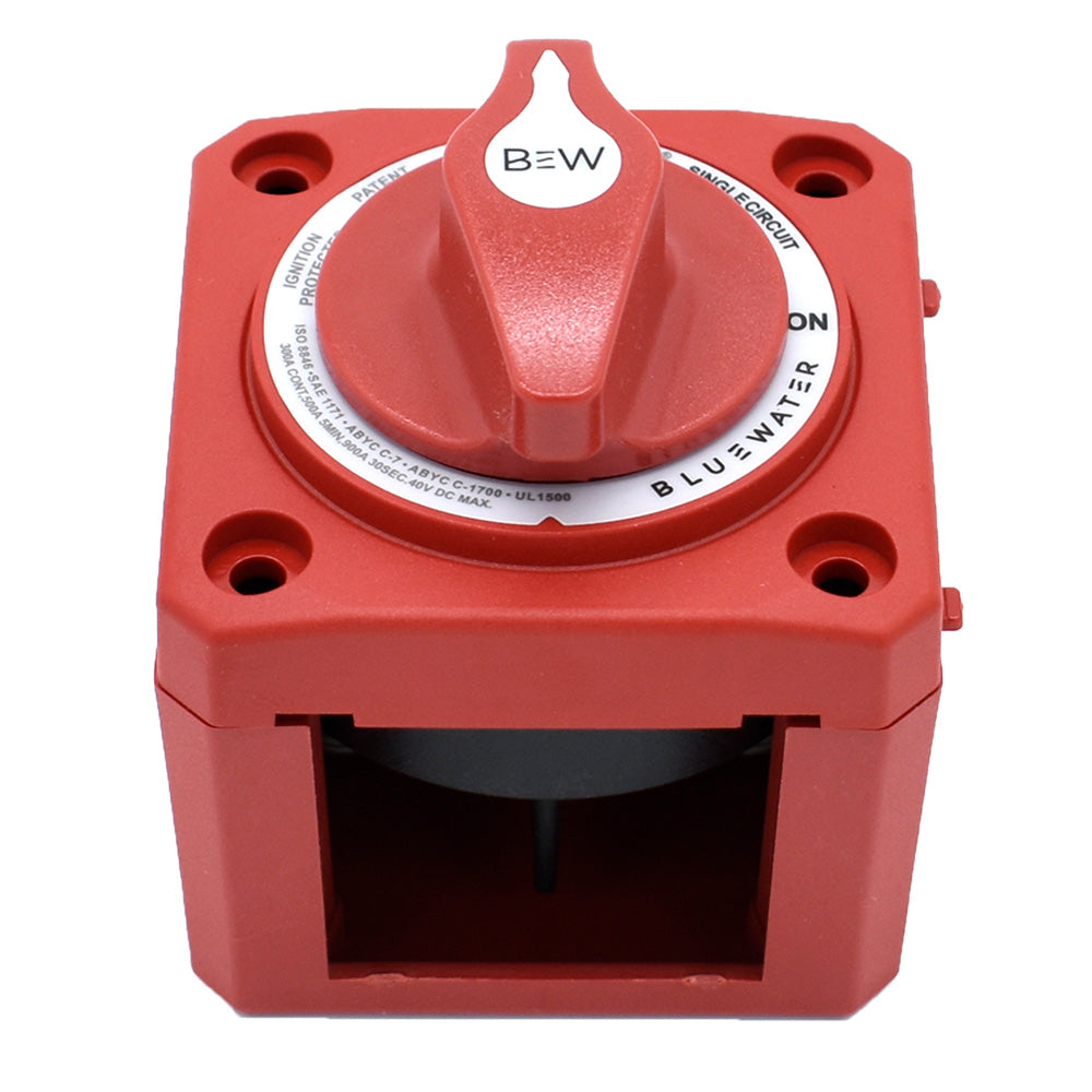 Bluewater OnOff Switch Battery Switch  Surface Mount  Red 980000611