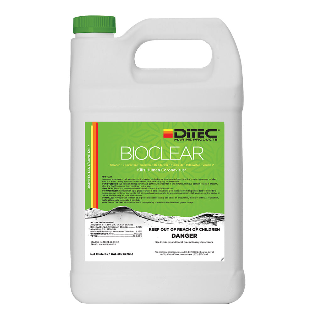 DiTEC Bioclear Disinfectant  Gallon 52714M4XO3