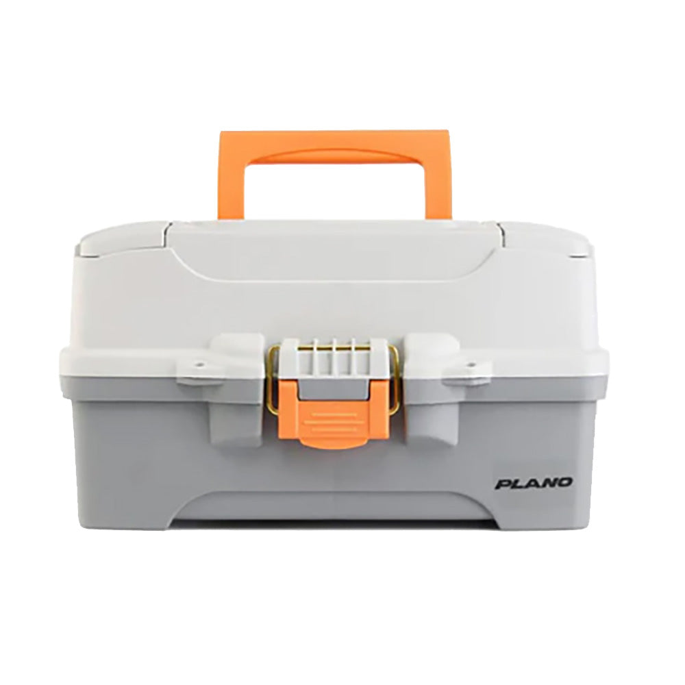 Plano TwoTray Tackle Box  Light GreyDark Grey P000403