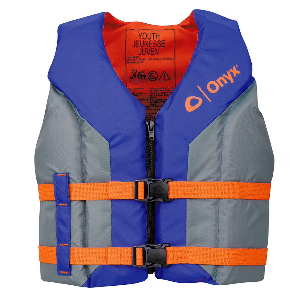 Onyx Shoal All Adventure Youth Life Jacket  Blue 12100050000226