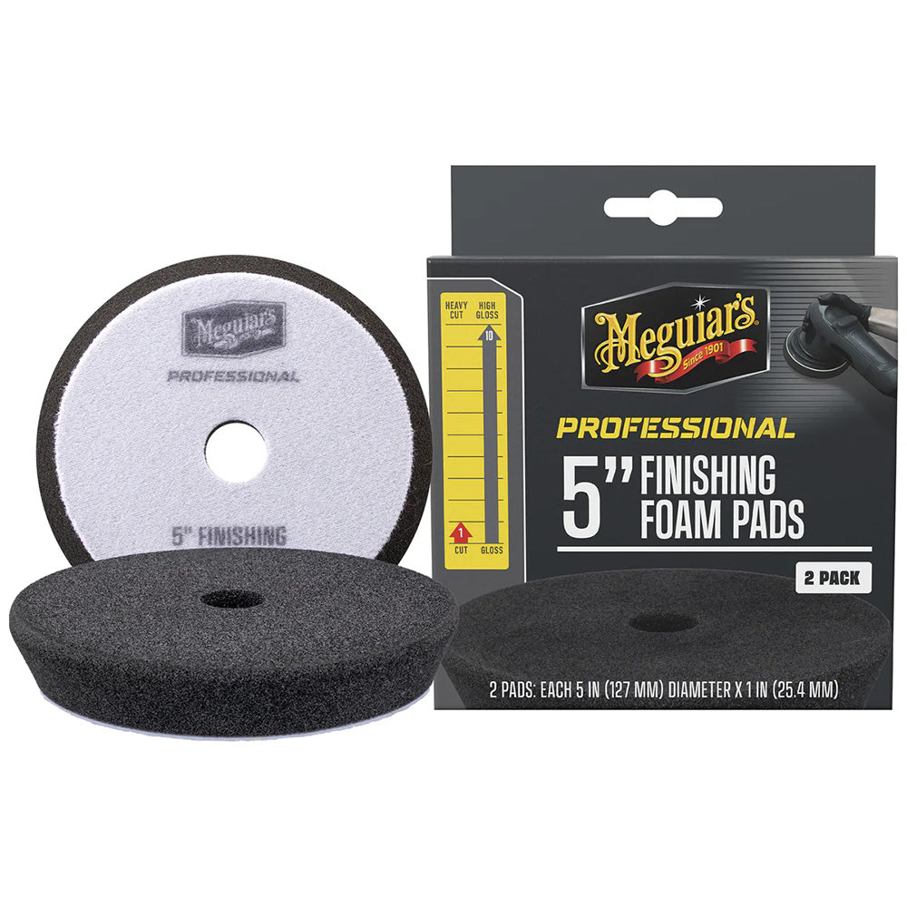 Meguiars Professional 5 Finishing Foam Pads 2Pack M5FFP2