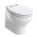 Thetford Silence Plus 2G wWood Polyester Soft Close Seat  Standard Solenoid  High White  12V TS2G012NWD00C00