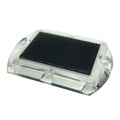 Hydro Glow 35 x 45 Rectangular LED Ultra Thin Solar Pathway Dock Light 2000K  Amber S1A