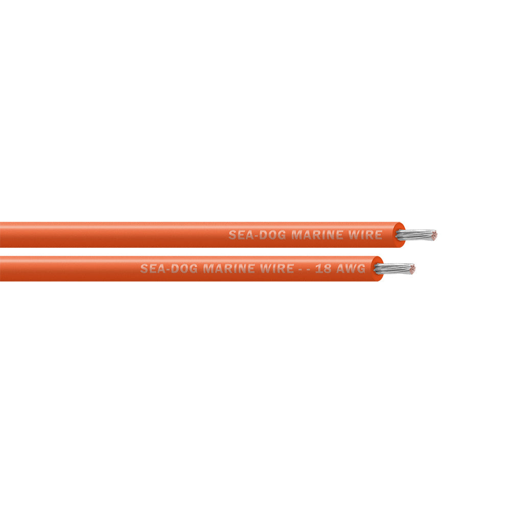 SeaDog 18 AWG Orange Primary Wire  25 8018080