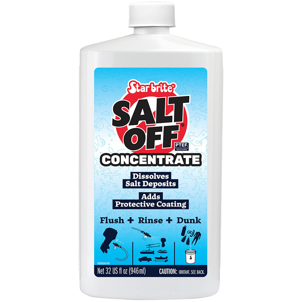 Star brite Salt Off  Concentrate Salt Remover Wash  Engine Flush  32 oz 93932