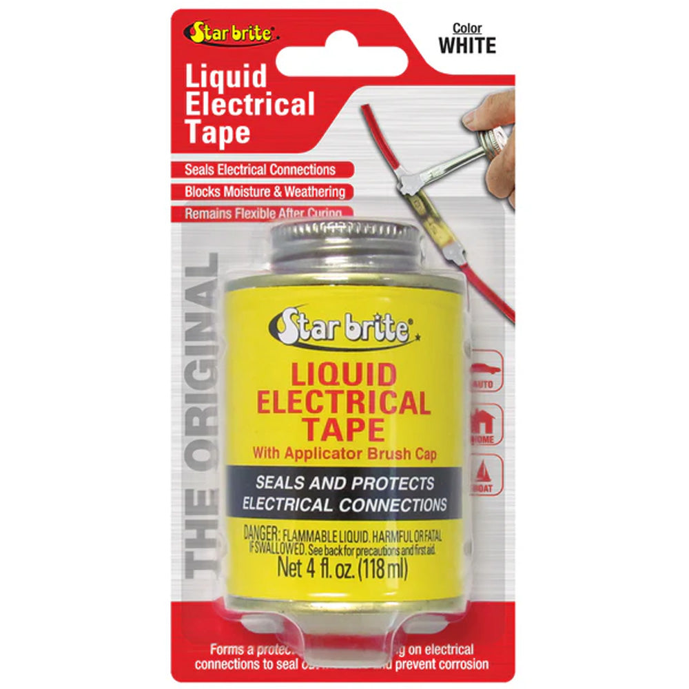 Star brite Liquid Electrical Tape  White  4 oz 84107