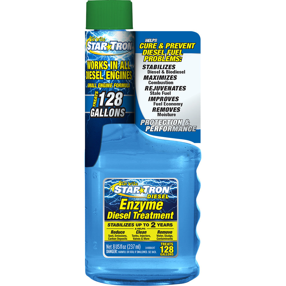 Star brite StarTron Enzyme Diesel Treatment  Small Engine Formula  8 oz 14408