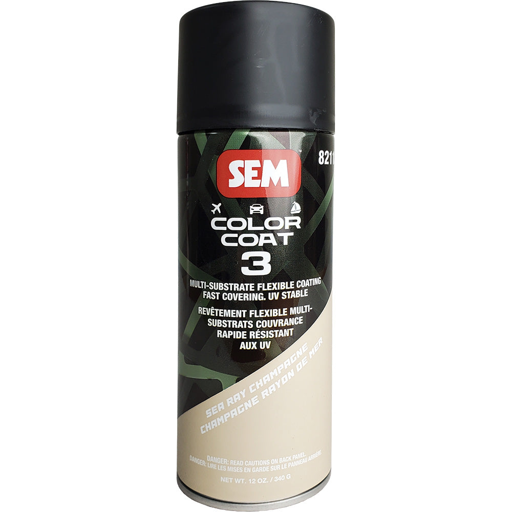SEM Color Coat 3  Sea Ray Champagne  12 oz 82113