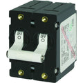 Blue Sea 7233 ASeries Double Pole Toggle  10AMP  White 7233