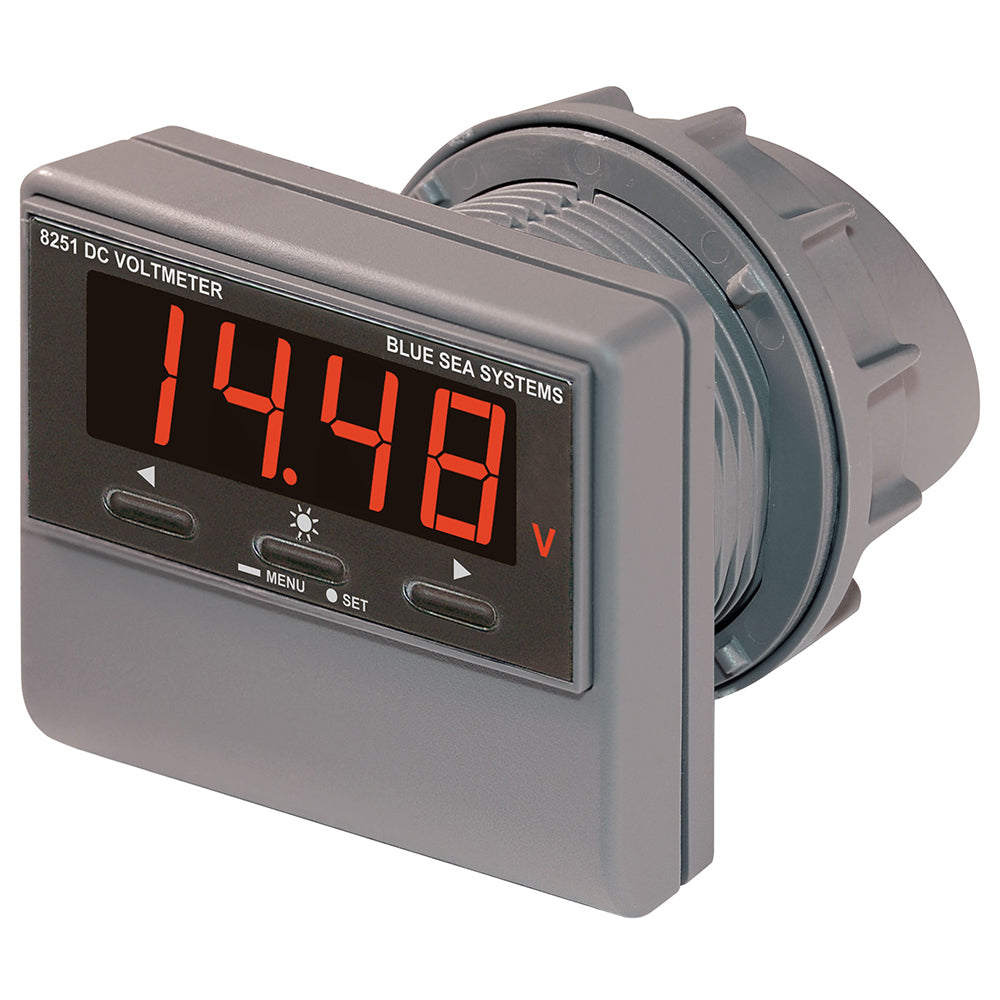 Blue Sea 8251 DC Digital Voltmeter wAlarm 8251