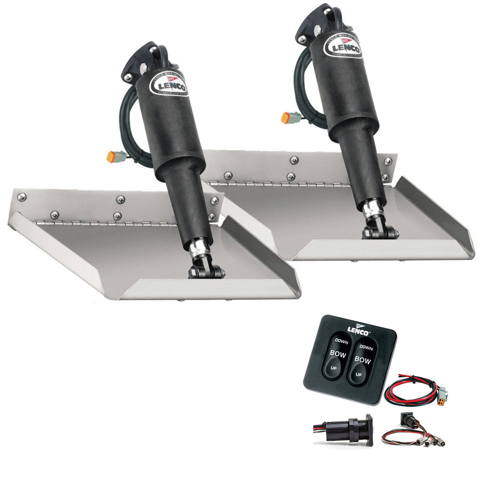 Lenco 12 x 18 Edgemount Kit wStandard Tactile Switch Kit 12V TT12X18E