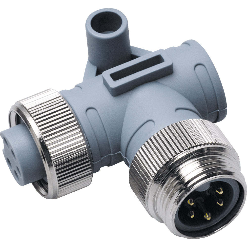 Maretron Mini 90 Deg Male to Female Connector ELBNMNF