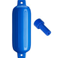 Polyform G4 Twin Eye Fender 65 x 22  Blue wAdapter G4 BLUE WAIR ADAPTER