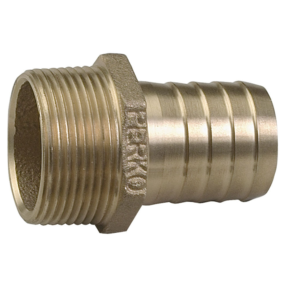 Perko 112 Pipe To Hose Adapter Straight Bronze MADE IN THE USA 0076DP8PLB