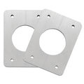 TACO Backing Plates fGrand Slam Outriggers  Anodized Aluminum BP150BSY3201