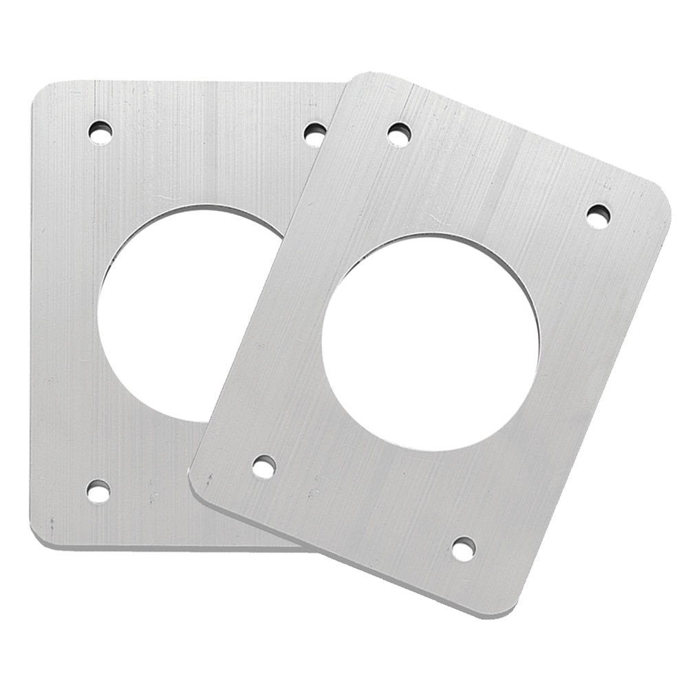 TACO Backing Plates fGrand Slam Outriggers  Anodized Aluminum BP150BSY3201