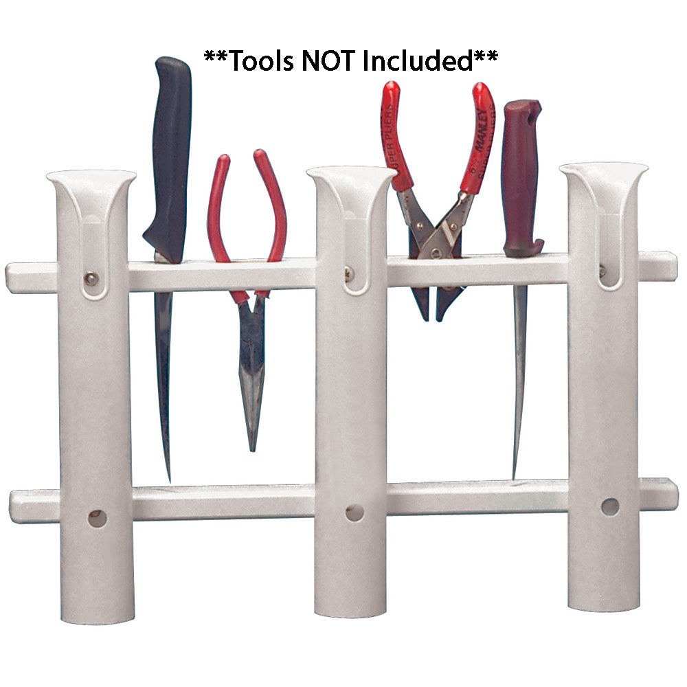 TACO 3Rod Poly Rod Rack  White P03063W