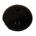 Beckson 5 TwistOut Deck Plate  Black DP50B
