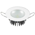 Lumitec Mirage  Flush Mount Down Light  Glass FinishNo Bezel  4Color RedBluePurple Non Dimming wWhite Dimming 113190