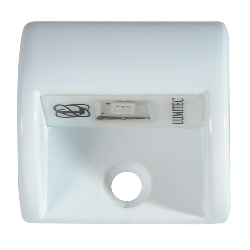 Lumitec Andros  Courtesy Light  White Powder Coat Finish  White NonDimming 101046