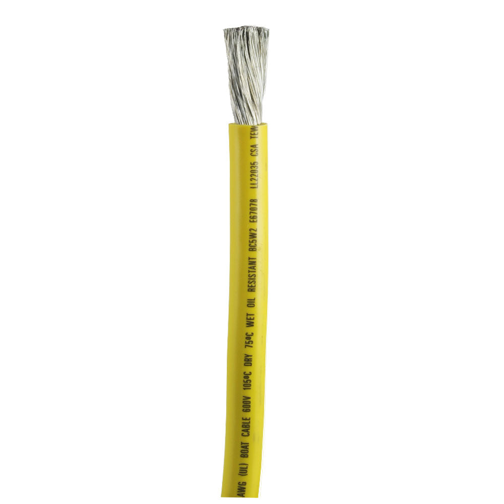 Ancor Yellow 20 AWG Battery Cable  Sold By The Foot 1179FT