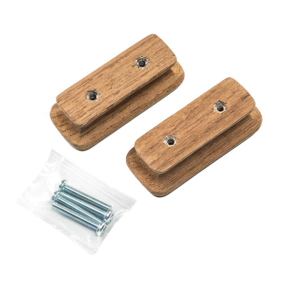 Whitecap Teak Rectangular Drawer Knob  234L  2 Pack 60131A