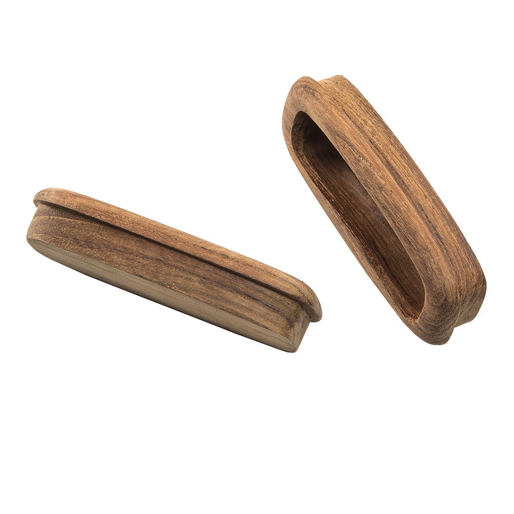 Whitecap Teak Rectangular Drawer Pull  314L  2 Pack 60135A