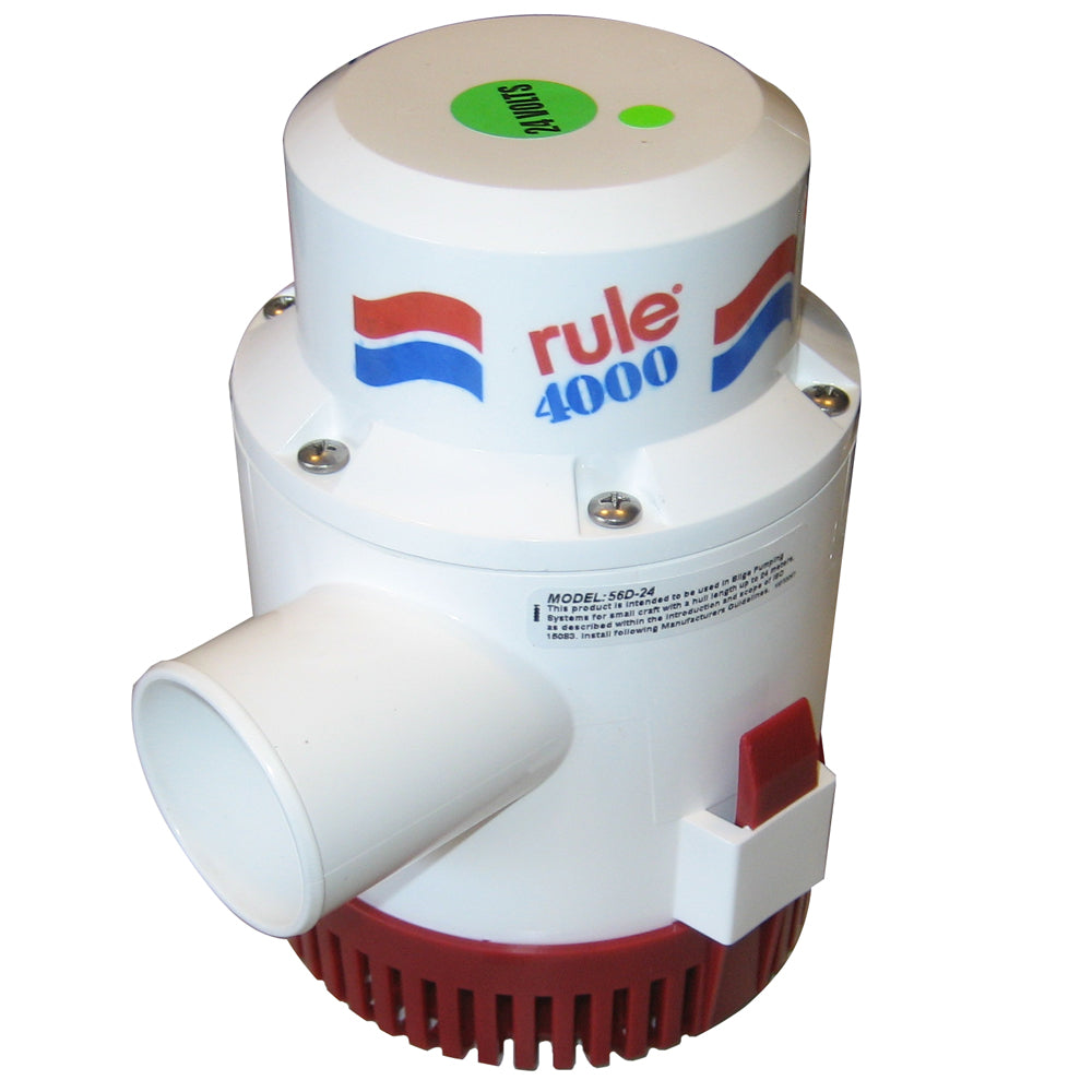 Rule 4000 NonAutomatic Bilge Pump  24V 56D24